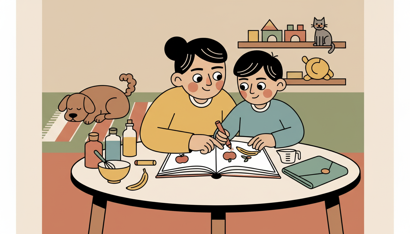 Family recipe book project