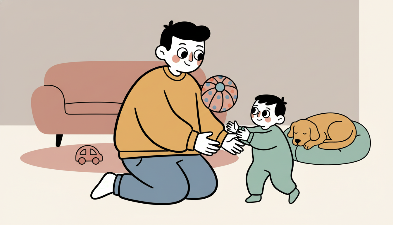 Ball catching practice