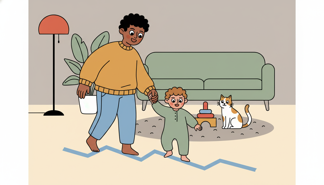 Balance walking game