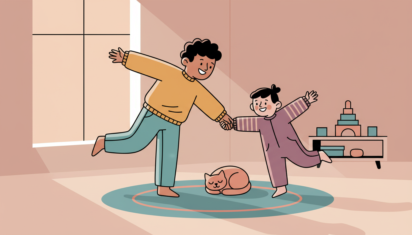 Balance and freeze game