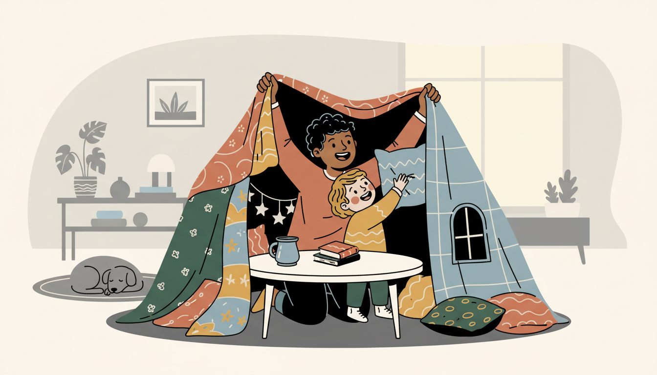 Build a fort over several days