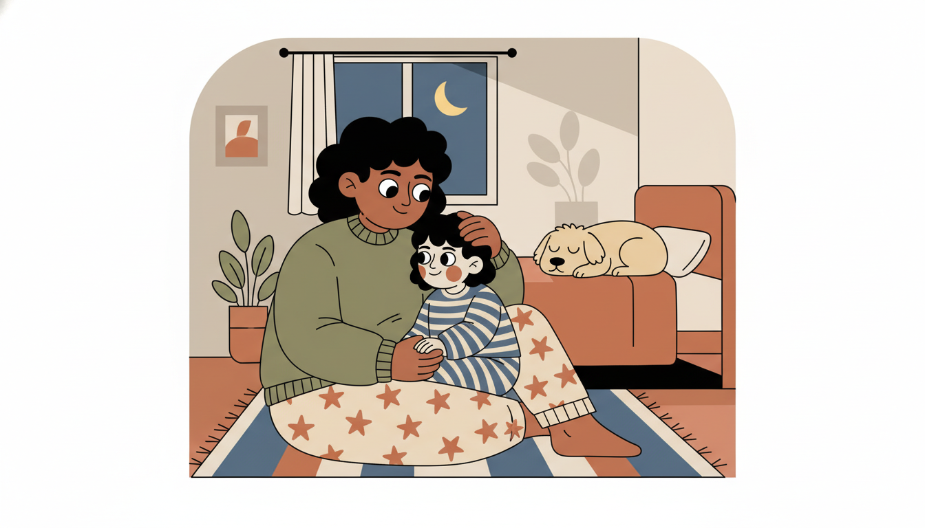 Bedtime gratitude share